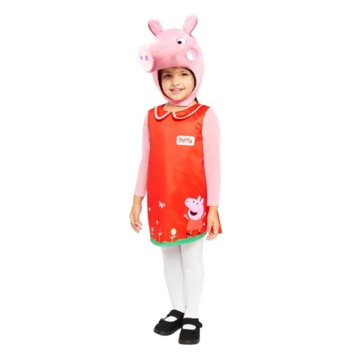 Peppa Pig Dress With Hood - Image 2