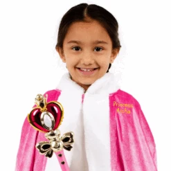 Personalised Light Up Fairytale Cape -Dreamy Outfits Shop PersonalisedPinkcape2