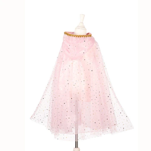 Pink And Gold Sparkle Dressing Up Cape - Image 4