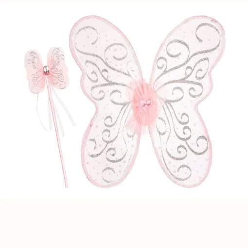 Pink Fairy Dressing Up Costume - Image 6