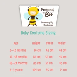 Baby Monster Costume-Blue Monster -Dreamy Outfits Shop Pretend To Bee Baby Costume Sizing