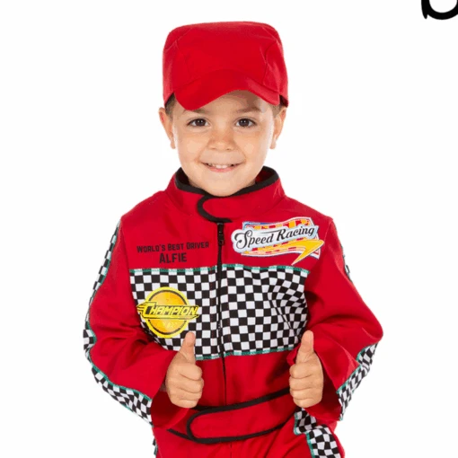 Racing Driver Costume - Personalised