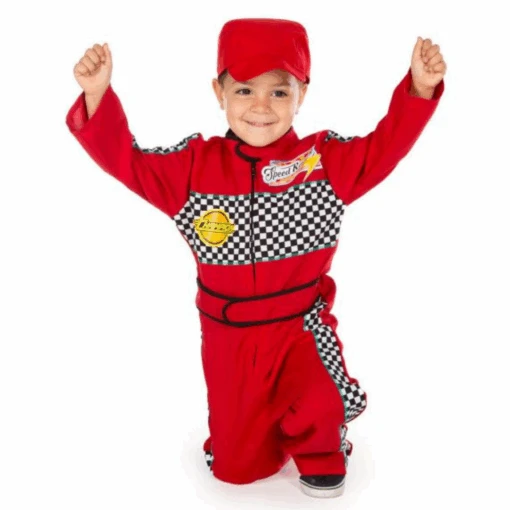 Children's Racing Driver Costume - Image 3