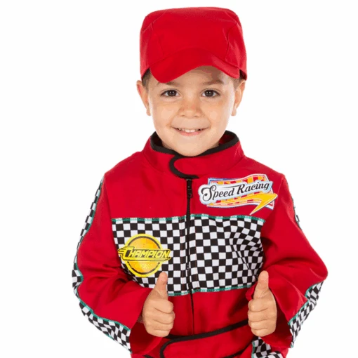 Children's Racing Driver Costume - Image 2