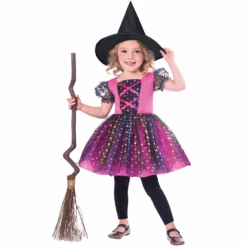 AMSCAN Rainbow Witch Costume
