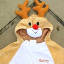 Personalised Rudolph Reindeer Fancy Dress Costume -Dreamy Outfits Shop Rudolph 1