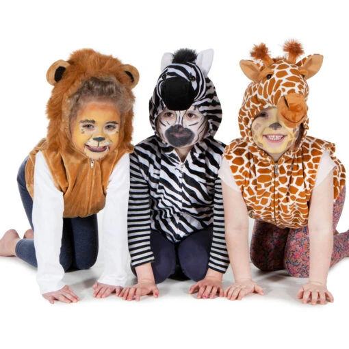 Children's Giraffe Fancy Dress Zip Top - Image 5