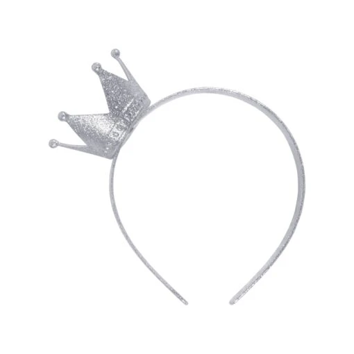 AMSCAN Princess Crown Headband- Silver