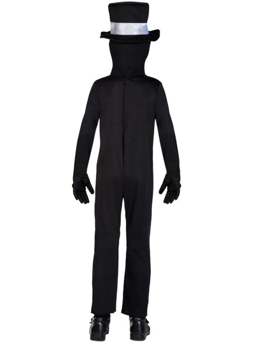 Children's Skeleton Bone Zombie Costume - Image 2