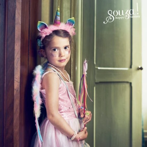 Deluxe Unicorn Wings And Headband Set - Image 2