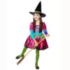 AMSCAN Spellbook Sweetie Witch Costume With Stripy Tights -Dreamy Outfits Shop SpellbookSweetie1
