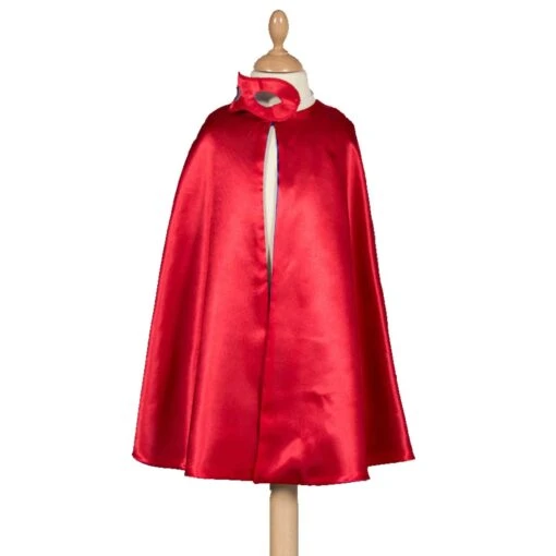 Reversible Superhero Cape - Red And Blue - Image 4