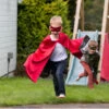 Reversible Superhero Cape - Red And Blue -Dreamy Outfits Shop Superhero Cape JL5 0551
