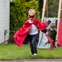 Reversible Superhero Cape - Red And Blue