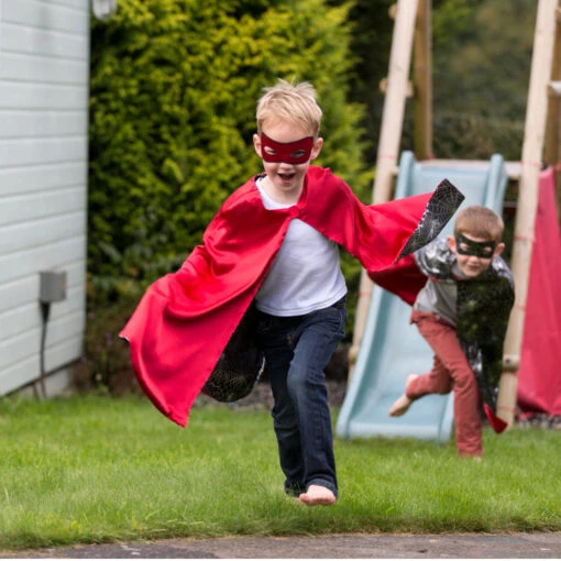 Reversible Superhero Cape - Red And Blue