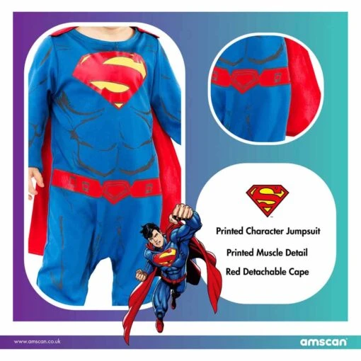 Superman - Baby And Toddler Costume - Image 2