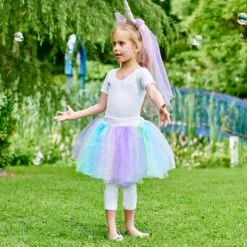 Children's Unicorn Tutu With Headband