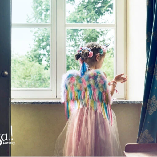 Deluxe Unicorn Wings And Headband Set - Image 5