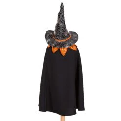 Children's Witch Cape And Hat Set -Dreamy Outfits Shop Witch Fancy Dress Costume Back
