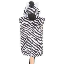 Children's Zebra Fancy Dress Zip Top -Dreamy Outfits Shop Zebra Fancy Dress Zip Top