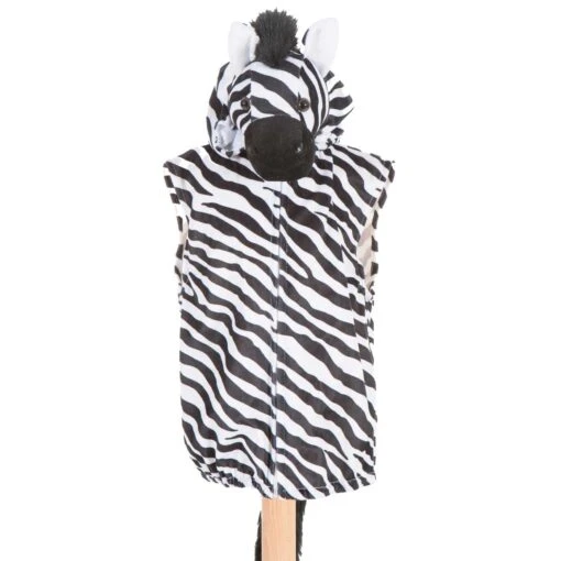 Children's Zebra Fancy Dress Zip Top - Image 3