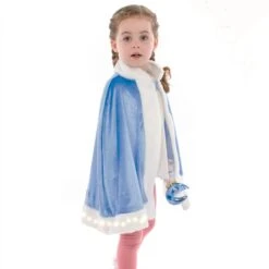 Light Up Fairytale Cape -blue