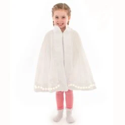Light Up Fairytale Cape -ivory