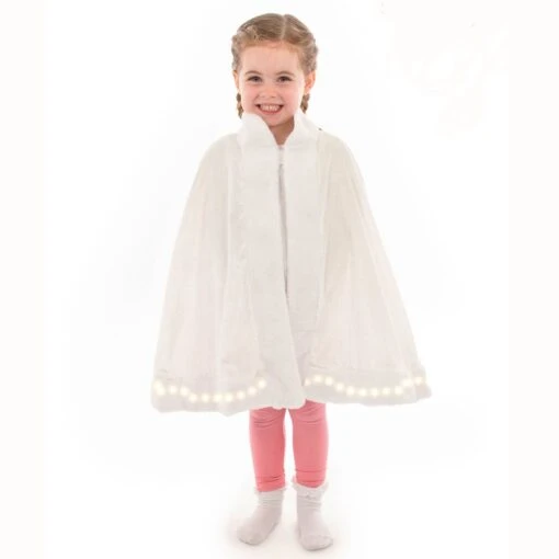 Light Up Fairytale Cape -ivory