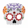 AMSCAN Day Of The Dead Mask- Halloween -Dreamy Outfits Shop sugar skull mask